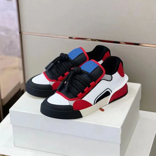 with box designer shoes fashion luxury men women casuals shoes soft bottoms daymaster sneaker trendy elastic band low calf leather d zag, Black
with box designer shoes fashion luxury men women casuals shoes soft bottoms daymaster sneaker trendy elastic band low calf leather d zag, Black