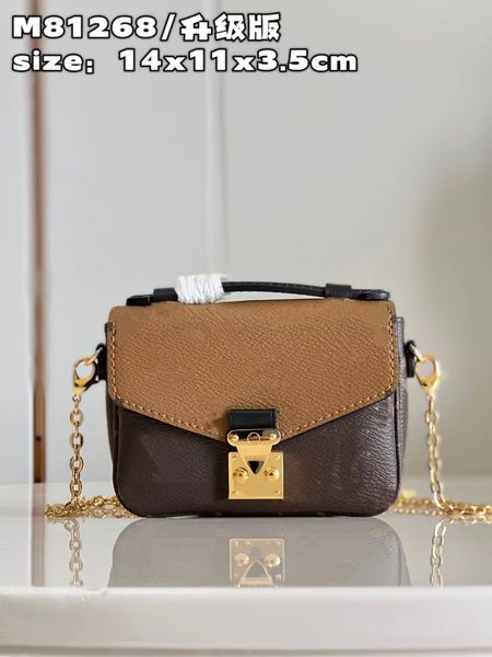 10a tier 14cm mini metis chain bag mirror quality womens reverse brown flower canvas purse handbag luxury designer shoulder gold hardware bo
10a tier 14cm mini metis chain bag mirror quality womens reverse brown flower canvas purse handbag luxury designer shoulder gold hardware bo