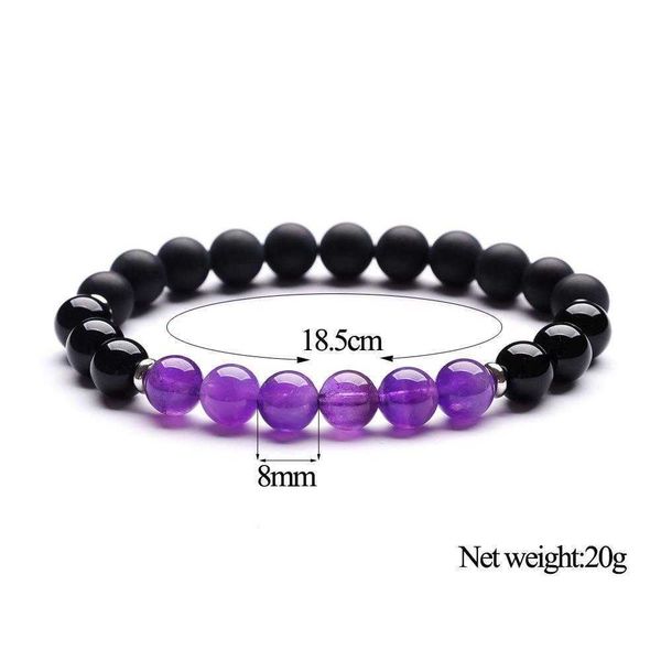matte frosted black agate amethyst bracelet white gold color stainless steel septum ornament, Golden;silver
matte frosted black agate amethyst bracelet white gold color stainless steel septum ornament, Golden;silver