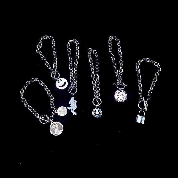 trendy hip hop hipster personalized ins bracelet female cold style special interest design korean simple student male, Golden;silver
trendy hip hop hipster personalized ins bracelet female cold style special interest design korean simple student male, Golden;silver