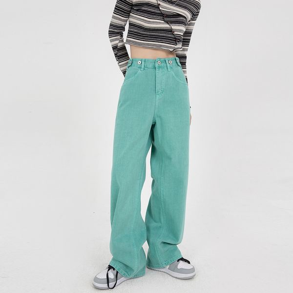 women's jeans korean y2k green straight leg jeans for women high waist long pants streetwear boyfriend baggy jeans vintage denim trouse, Blue
women's jeans korean y2k green straight leg jeans for women high waist long pants streetwear boyfriend baggy jeans vintage denim trouse, Blue