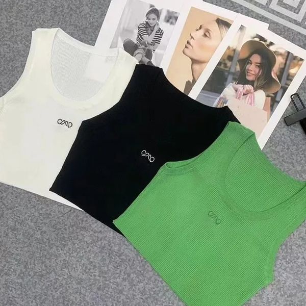 designer anagram tank women women knits embroidery off shoulder black tank casual sleeveless backless camis shirts, White
designer anagram tank women women knits embroidery off shoulder black tank casual sleeveless backless camis shirts, White