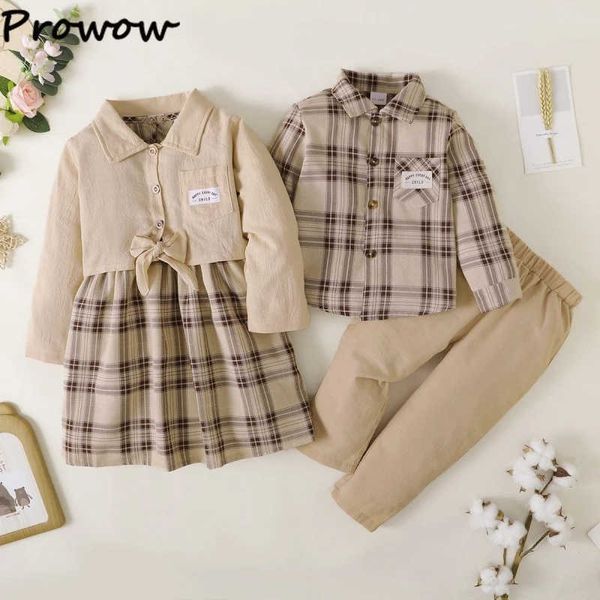 clothing sets prowow toddler brother sister matching outfits bowknot lapel coat+sleeveless plaid dress kids twins clothes for boys girls y23, White
clothing sets prowow toddler brother sister matching outfits bowknot lapel coat+sleeveless plaid dress kids twins clothes for boys girls y23, White