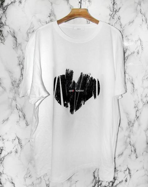 saint designer luxury spring and summer laurent classic love cartoon letter printed sl p t shirt fashion mens womens couples loose crew neck, White;black
saint designer luxury spring and summer laurent classic love cartoon letter printed sl p t shirt fashion mens womens couples loose crew neck, White;black