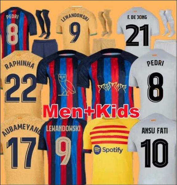 camisetas de football lewandowski soccer jersey memphis pedri barcelonas raphinha ferran 22 23 ansu fati 2022 2023 f. de jong dest kit shirt, Black;yellow
camisetas de football lewandowski soccer jersey memphis pedri barcelonas raphinha ferran 22 23 ansu fati 2022 2023 f. de jong dest kit shirt, Black;yellow