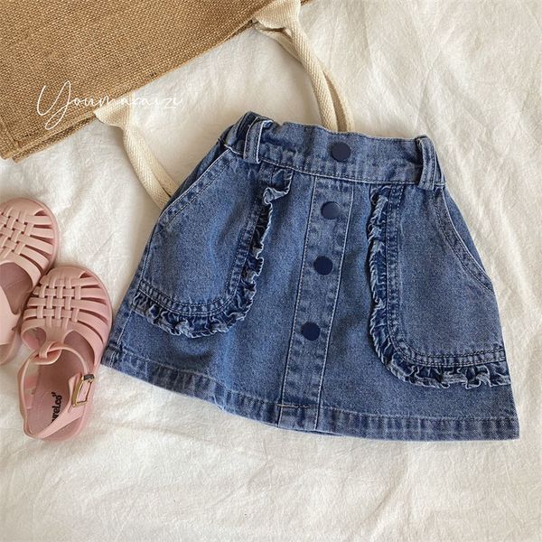 skirts summer girls skirts casual kids denim skirt baby clothing ruffles pockets kids girls jean skirts toddler girls clothes 230510, Blue
skirts summer girls skirts casual kids denim skirt baby clothing ruffles pockets kids girls jean skirts toddler girls clothes 230510, Blue