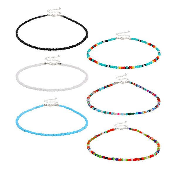 luxury designer 24 color jewlery designer for women luxury designer necklace fashion temperament bead necklace bohemian short pure color nec, Silver
luxury designer 24 color jewlery designer for women luxury designer necklace fashion temperament bead necklace bohemian short pure color nec, Silver