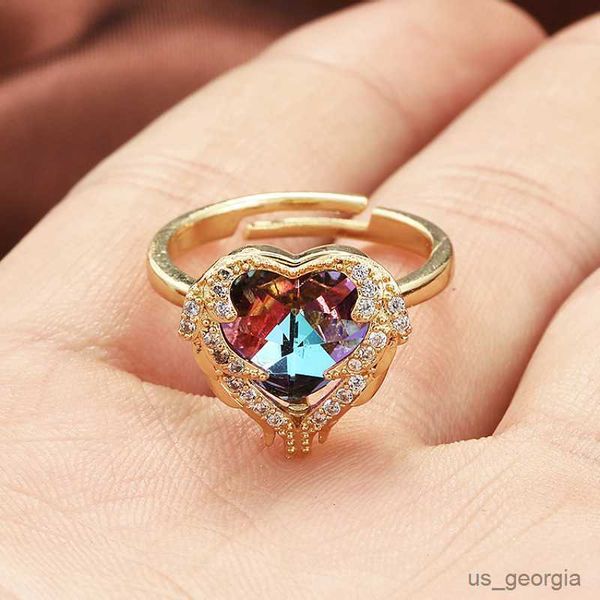 band rings beautiful income colorful ocean heart princess ring fashion creative heart angel wings ring wedding engagement ring gift, Silver
band rings beautiful income colorful ocean heart princess ring fashion creative heart angel wings ring wedding engagement ring gift, Silver