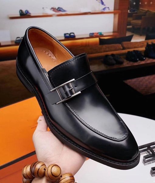 2model fashion slip on men luxurious dress shoes new classic leather oxfords for wedding party business flat shoes men's loafers design, Black
2model fashion slip on men luxurious dress shoes new classic leather oxfords for wedding party business flat shoes men's loafers design, Black