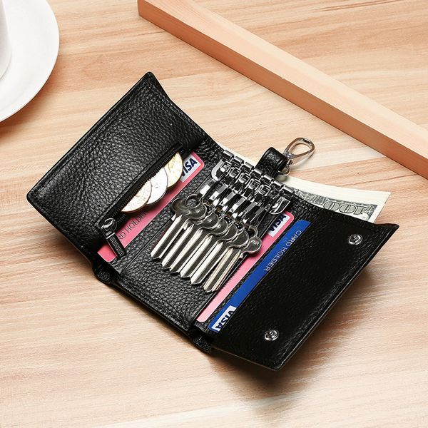 bag organizer key holder wallet genuine leather solid car housekeeper card 230509, Blue;pink
bag organizer key holder wallet genuine leather solid car housekeeper card 230509, Blue;pink