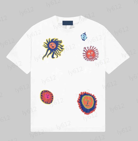 white designer mens spring summer classic fashion casual face pattern print drop shoulder cotton round neck short sleeve t-shirt male cloth, White;black
white designer mens spring summer classic fashion casual face pattern print drop shoulder cotton round neck short sleeve t-shirt male cloth, White;black