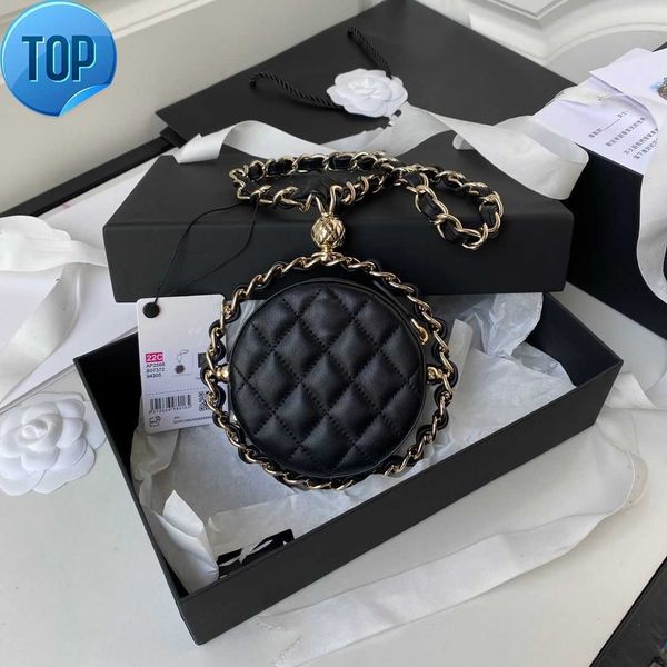 luxury channel lambskin mini round bag vintage real leather 9a premium camera classic handbag designer women's men's purse famous
luxury channel lambskin mini round bag vintage real leather 9a premium camera classic handbag designer women's men's purse famous