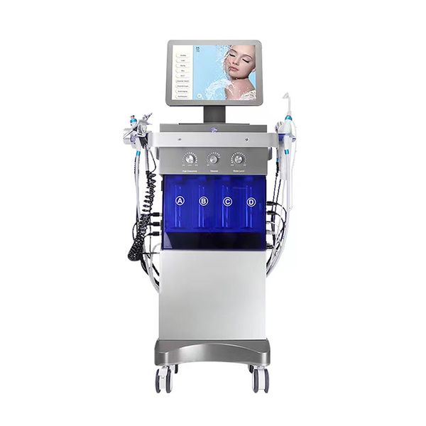 beauty salon 10 in 1 korea hydro oxygen facial machine dermabrasion aqua peeling blackhead remover hydrafacial machines, Black;white
beauty salon 10 in 1 korea hydro oxygen facial machine dermabrasion aqua peeling blackhead remover hydrafacial machines, Black;white