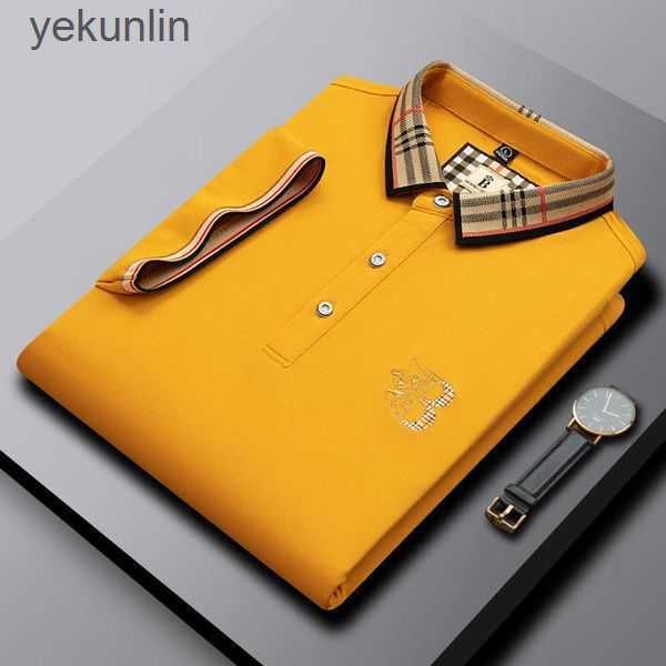 high end short sleeved cotton polo shirt men s t shirt korean fashion clothing summer luxury brand polo tees 7hmsq, Black;brown
high end short sleeved cotton polo shirt men s t shirt korean fashion clothing summer luxury brand polo tees 7hmsq, Black;brown