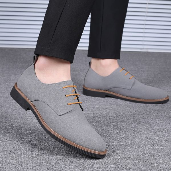 dress shoes men fashion casual business gray suede classic wingtip laces comfortable gentleman oxford 230509, Black
dress shoes men fashion casual business gray suede classic wingtip laces comfortable gentleman oxford 230509, Black