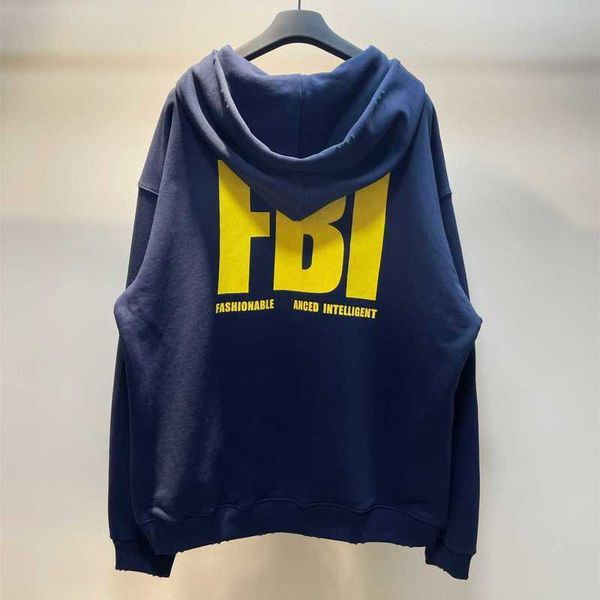 men's hoodies sweatshirts b home fbi burst letter printing heavy industry wash water wear men's and women's hooded sweater co, Black
men's hoodies sweatshirts b home fbi burst letter printing heavy industry wash water wear men's and women's hooded sweater co, Black