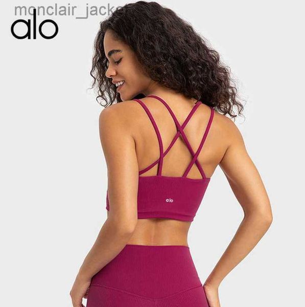 desginer alo yoga fixed chest cushion integrated sports bra high strength cross hollow back fitness bra 23ssa, White
desginer alo yoga fixed chest cushion integrated sports bra high strength cross hollow back fitness bra 23ssa, White