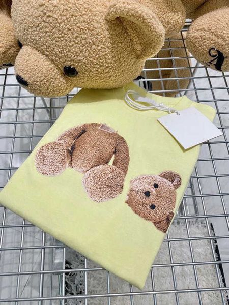 23ss child tshirt toddler tee kid designer t shirt boys girls round neck pure cotton decapitated bear letter printing t-shirt kids clothes 8, White;black
23ss child tshirt toddler tee kid designer t shirt boys girls round neck pure cotton decapitated bear letter printing t-shirt kids clothes 8, White;black