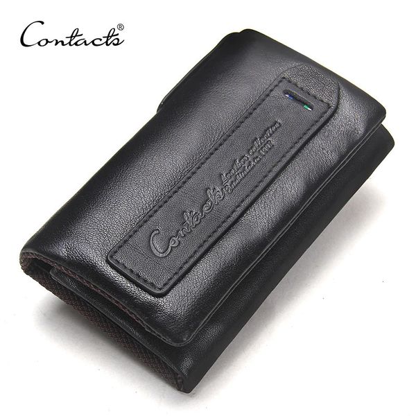 bag organizer contact's genuine leather men key wallet small male purse with coin pocket holder man pouch housekeeper ring 230509, Blue;pink
bag organizer contact's genuine leather men key wallet small male purse with coin pocket holder man pouch housekeeper ring 230509, Blue;pink