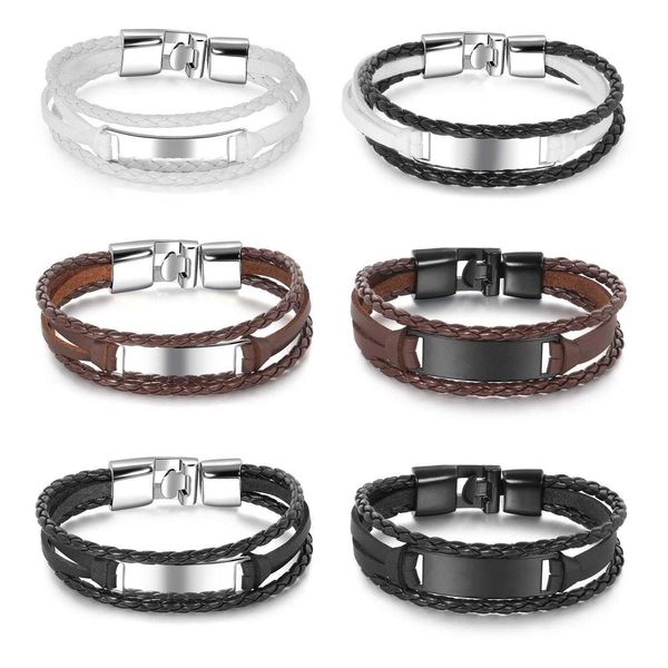 trendy mens glossy multi layer woven leather bracelet personality all matching hip hop hand jewelry, Golden;silver
trendy mens glossy multi layer woven leather bracelet personality all matching hip hop hand jewelry, Golden;silver