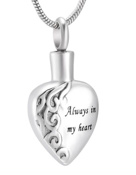 lkj10021 classic ash pendant necklace menswomen memorial jewelry carving always in my heart dog cat paw cremation urn keepsake ne6506120, Silver
lkj10021 classic ash pendant necklace menswomen memorial jewelry carving always in my heart dog cat paw cremation urn keepsake ne6506120, Silver