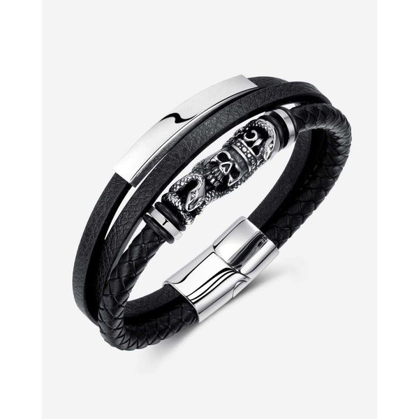 wholesale fashion trend retro skull bracelet jewelry accessories personality hand weaving ornament, Golden;silver
wholesale fashion trend retro skull bracelet jewelry accessories personality hand weaving ornament, Golden;silver