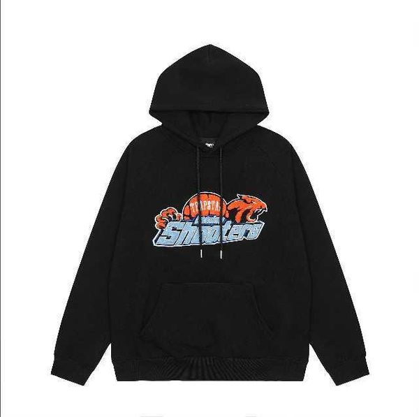 men's hoodies sweatshirts designer clothing tracksuits trapstar orange blue tiger head towel embroidered plush hooded sweater close-up, Black
men's hoodies sweatshirts designer clothing tracksuits trapstar orange blue tiger head towel embroidered plush hooded sweater close-up, Black