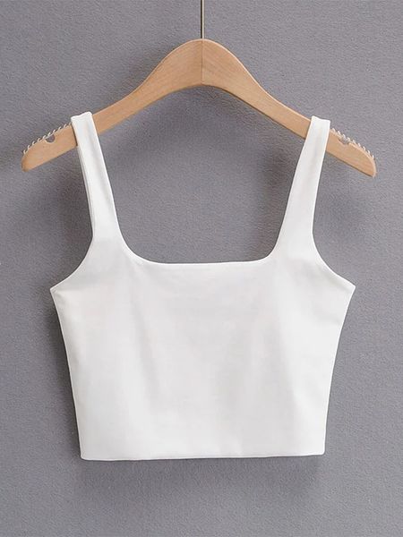 womens tanks camis summer women sleeveless fashion short square collar tank 6 colors 230510, White
womens tanks camis summer women sleeveless fashion short square collar tank 6 colors 230510, White