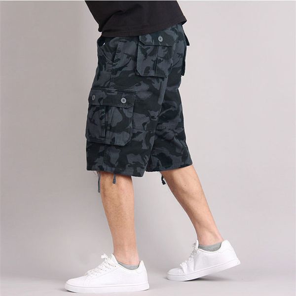 men's shorts men's summer camouflage cargo shorts casual cotton multi-pocket baggy overalls streetwear hip hop breeches military a, White;black
men's shorts men's summer camouflage cargo shorts casual cotton multi-pocket baggy overalls streetwear hip hop breeches military a, White;black