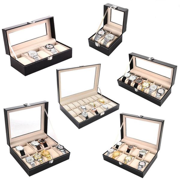 watch boxes cases 6101218 slots pu leather storage box organizer mechanical mens display holder jewelry gift case 230509, Black;blue
watch boxes cases 6101218 slots pu leather storage box organizer mechanical mens display holder jewelry gift case 230509, Black;blue