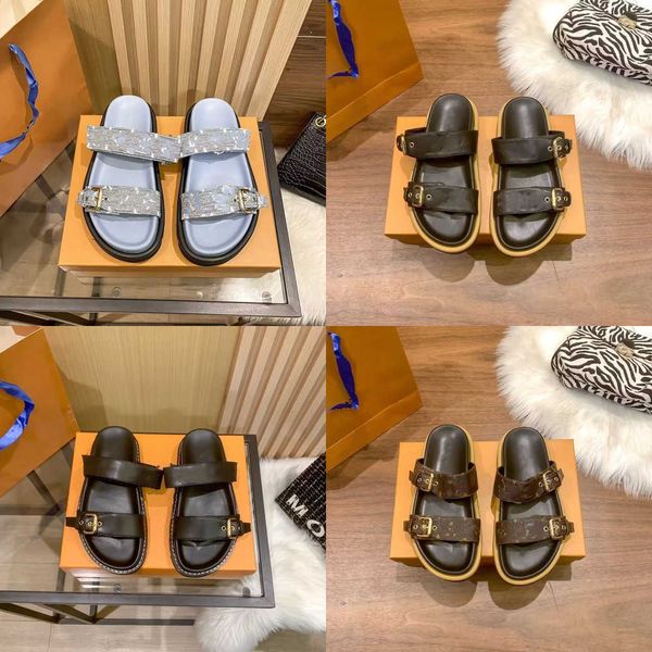 designer sandals bom dia comfort flat sandal women mens buckle slides leather slippers presbyopia fashion shoes paseo canvas denim metal buc, Black
designer sandals bom dia comfort flat sandal women mens buckle slides leather slippers presbyopia fashion shoes paseo canvas denim metal buc, Black