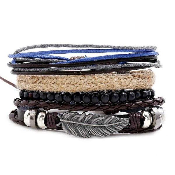 selling accessories vintage leaves cowhide suit bracelet multi layer hemp rope woven mens bangle, Golden;silver
selling accessories vintage leaves cowhide suit bracelet multi layer hemp rope woven mens bangle, Golden;silver