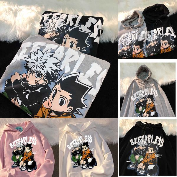 men's cute men's hoodies x hunter women's pullover sweatshirt killua zoldyck hisoka 90s anime hoodie streetwear ykfl, Black
men's cute men's hoodies x hunter women's pullover sweatshirt killua zoldyck hisoka 90s anime hoodie streetwear ykfl, Black