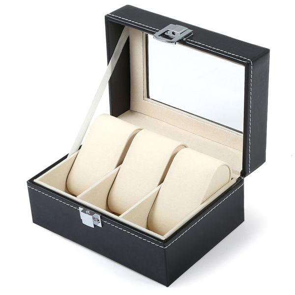 watch boxes cases 3 slots pu leather box simplicity highgrade strong decorate jewelry bracelet necklace storage case organizer watch box 230, Black;blue
watch boxes cases 3 slots pu leather box simplicity highgrade strong decorate jewelry bracelet necklace storage case organizer watch box 230, Black;blue
