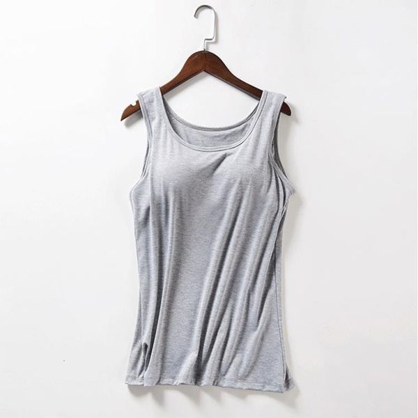 women's tanks camis fashion 6colors women soft modal pad bra bralette solid padded camisole female ladies summer tank 230510, White
women's tanks camis fashion 6colors women soft modal pad bra bralette solid padded camisole female ladies summer tank 230510, White