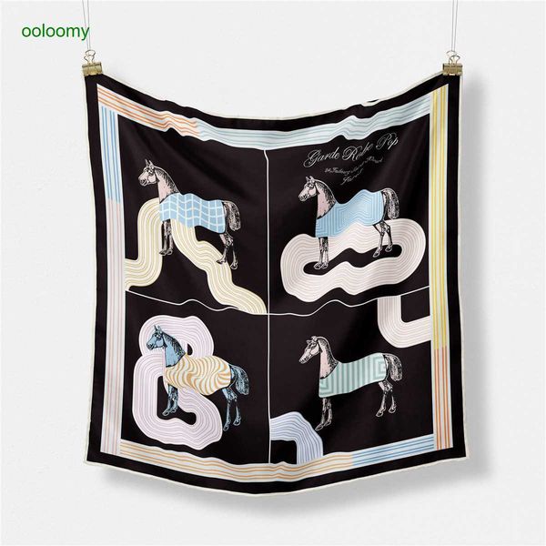 hemres designer scarves 53cm universal geometric stripe four horse women's twill decorative small silk square scarf, Blue;gray
hemres designer scarves 53cm universal geometric stripe four horse women's twill decorative small silk square scarf, Blue;gray