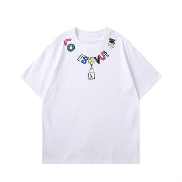 summer men's designer t shirt suit casual men and women's t-shirt plaid printed short sleeve shirts selling high-end men hip-hop c, White;black
summer men's designer t shirt suit casual men and women's t-shirt plaid printed short sleeve shirts selling high-end men hip-hop c, White;black