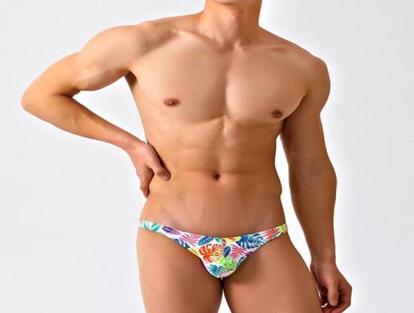 men039s swimwear colorful leaf printed swimsuits men bikinis swimming trunk low waist narrow side bathing suits samll size5562691
men039s swimwear colorful leaf printed swimsuits men bikinis swimming trunk low waist narrow side bathing suits samll size5562691