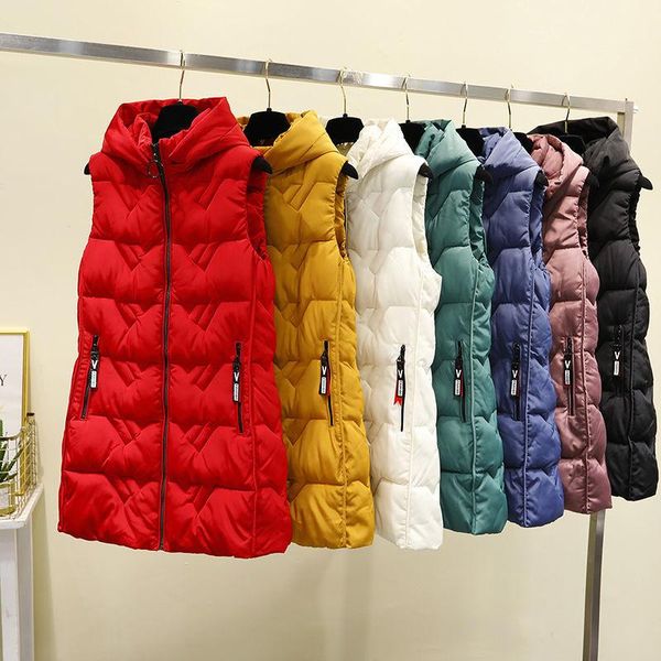 leather 2021 new autumn winter selling women's fashion casual female warm vest outerwear hooded casual waistcoat ladies vest jacket, Black
leather 2021 new autumn winter selling women's fashion casual female warm vest outerwear hooded casual waistcoat ladies vest jacket, Black