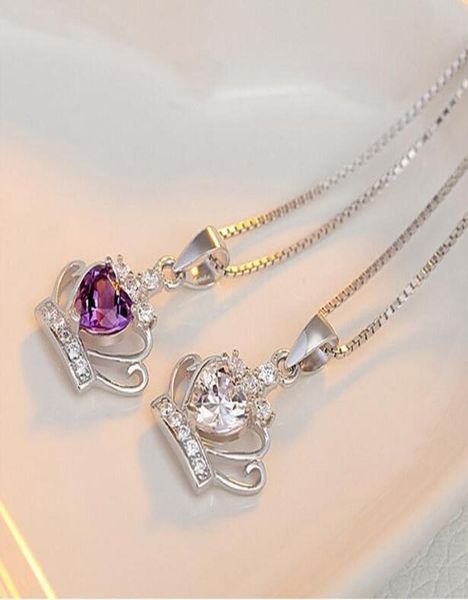 crystal crown wedding pendant jewelry beauty crown pendant necklace 925 sterling silver plated jewelry no chain dhl christmas gift3244394
crystal crown wedding pendant jewelry beauty crown pendant necklace 925 sterling silver plated jewelry no chain dhl christmas gift3244394