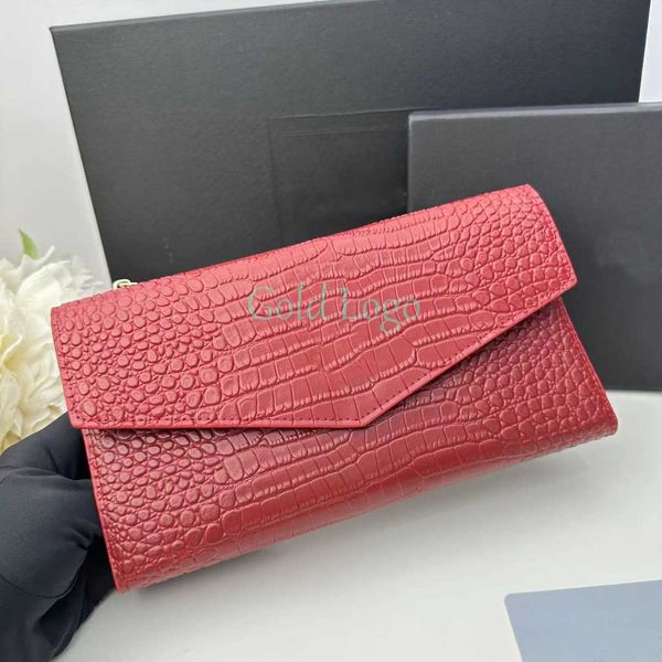 exquisite clutch bags genuine leather designer lady's stone long wallets women men card holder luxury purses zig zag pleated coin purse, Red;black
exquisite clutch bags genuine leather designer lady's stone long wallets women men card holder luxury purses zig zag pleated coin purse, Red;black