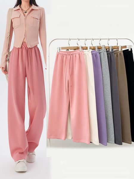 women's pants capris spring summer women pants fashion high waist stright long wide leg sports pants female casual female long pants tr, Black;white
women's pants capris spring summer women pants fashion high waist stright long wide leg sports pants female casual female long pants tr, Black;white