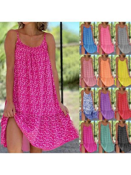 party dresses s-5xl floral strap beach dress for women 2023 new big swing off shoulder loose sundress summer y23, White;black
party dresses s-5xl floral strap beach dress for women 2023 new big swing off shoulder loose sundress summer y23, White;black
