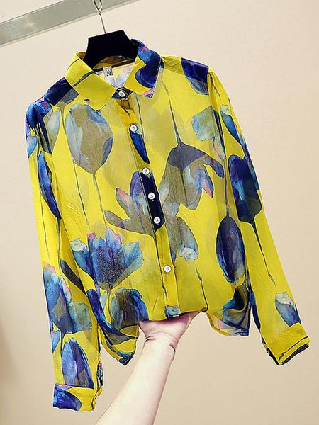 shirts spring summer women's chiffon shirt new retro fashion allmatch printed shirt blouse long sleeve shirt women blouses y585, White
shirts spring summer women's chiffon shirt new retro fashion allmatch printed shirt blouse long sleeve shirt women blouses y585, White