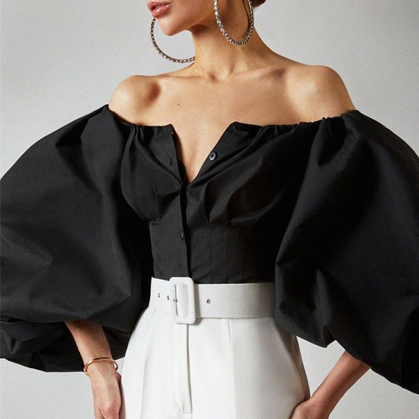 women's blouses shirt vintage off shoulder blouse lantern sleeve slash neck cotton 230510, White
women's blouses shirt vintage off shoulder blouse lantern sleeve slash neck cotton 230510, White