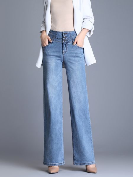 women's jeans xisteps women jeans elastic wide leg loose pants high waist casual boot cut femme pantalon autumn trousers large size 230, Blue
women's jeans xisteps women jeans elastic wide leg loose pants high waist casual boot cut femme pantalon autumn trousers large size 230, Blue