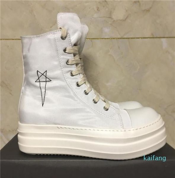high satin canvas thick sole platform boots quality hip hop white boots women size 3539 men size 38432579571, Black
high satin canvas thick sole platform boots quality hip hop white boots women size 3539 men size 38432579571, Black