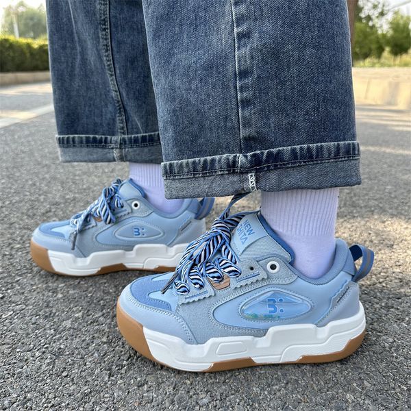men chunky sneakers women casual platform shoes vintage sports shoes male walking footwear fashion trainers zapatillas mujer, Black
men chunky sneakers women casual platform shoes vintage sports shoes male walking footwear fashion trainers zapatillas mujer, Black