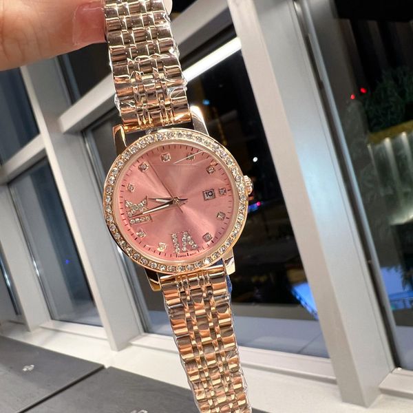 luxury women watches brand designer diamond lady watch stainless steel band 32mm auto date wristwatch womens birthday christmas valentine�, Slivery;brown
luxury women watches brand designer diamond lady watch stainless steel band 32mm auto date wristwatch womens birthday christmas valentine�, Slivery;brown