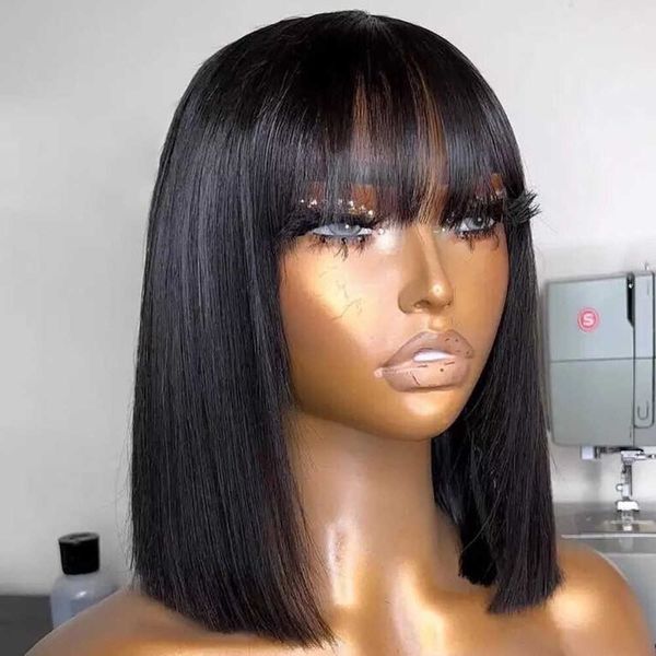 hair wigs straight bob human with bang full machine made brazilian remy for black woman 12 14 inch 230510
hair wigs straight bob human with bang full machine made brazilian remy for black woman 12 14 inch 230510